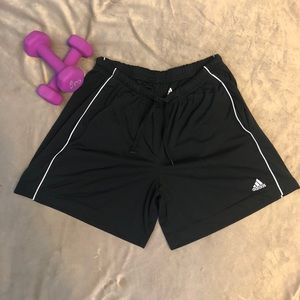 Adidas Black Athletic Shorts